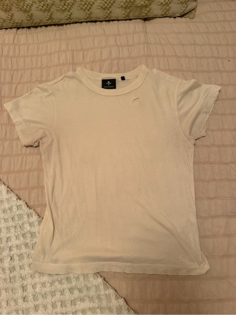 Thrills Cream Crewneck Short Sleeve Tee